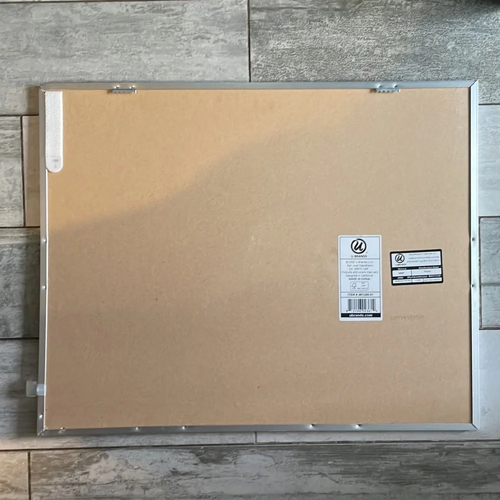 White Board Month Planner With notes Wall Mount Month Writing Water Marker Board